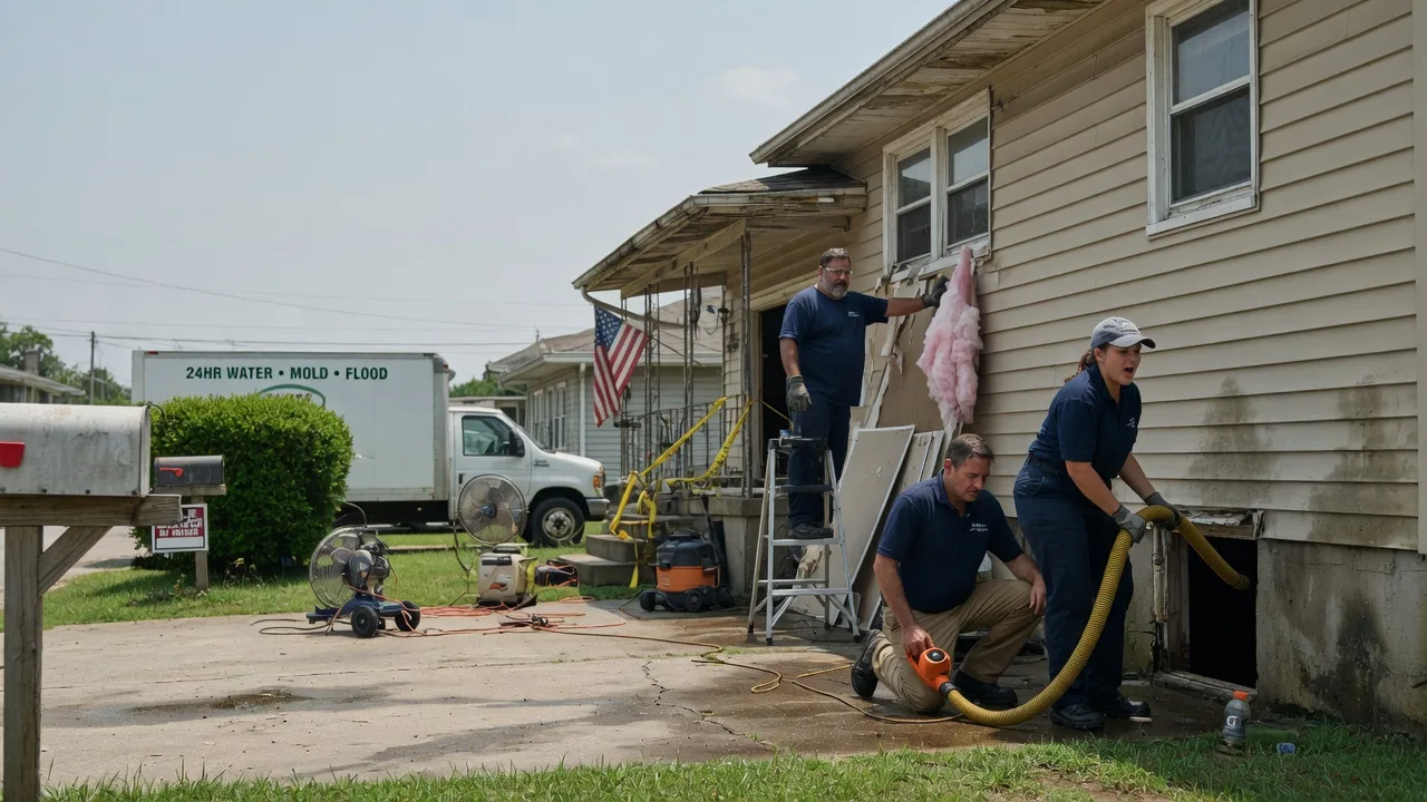 Water Damage Repair in Saunemin, IL near me